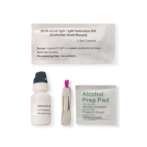 COVID-19新冠病毒快速诊断检测 - A006019 - botiquin sans - IgG免疫球蛋白G / 免疫球蛋白M / SARS-COV-2