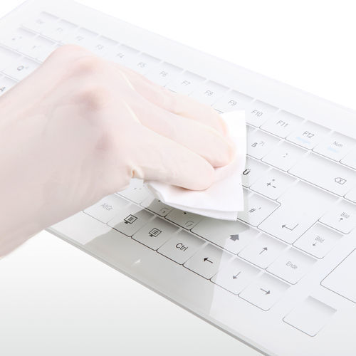 带触摸板键盘 - HospiTouch - PrehKeyTec GmbH - 带指针设备 / 玻璃 / USB