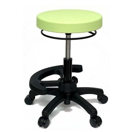 实验室凳子 - STL2-P - Sunjoy Enterprises - 可调高度 / 带滑轮 / 黑色