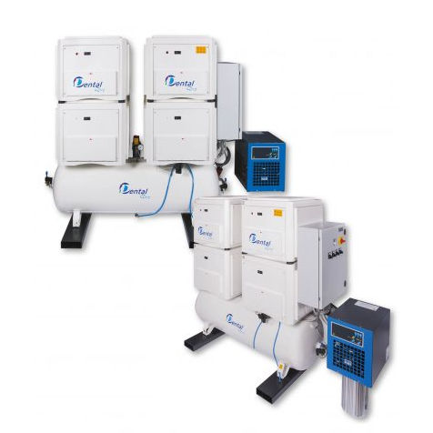 医用空气压缩机 - 200 SL C16 - Al.Con.Press. S.r.l./爱尔康 - 用于牙科实验室 / 用于铣床 / 带有空气干燥器