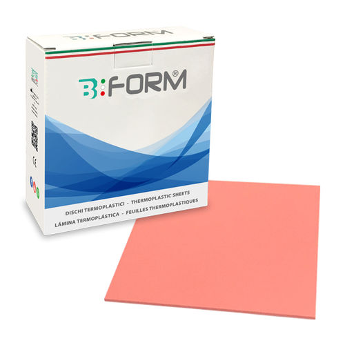 热塑性塑料牙科材料 - B-FORM® BASE PLATE - BART MEDICAL S.R.L. - 牙齿修复 / 用于解剖模型 / 牙龈