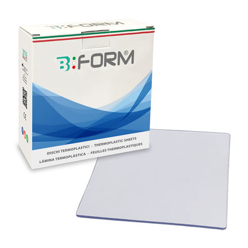 热塑性塑料牙科材料 - B-FORM® DUAL LAMINATE - BART MEDICAL S.R.L. - EVA / 用于治疗固定托