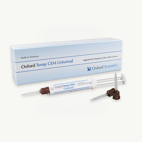 牙桥牙齿胶粘剂 - TEMP CEM  - First Scientific Dental Materials GmbH - 用于牙冠 / 临时
