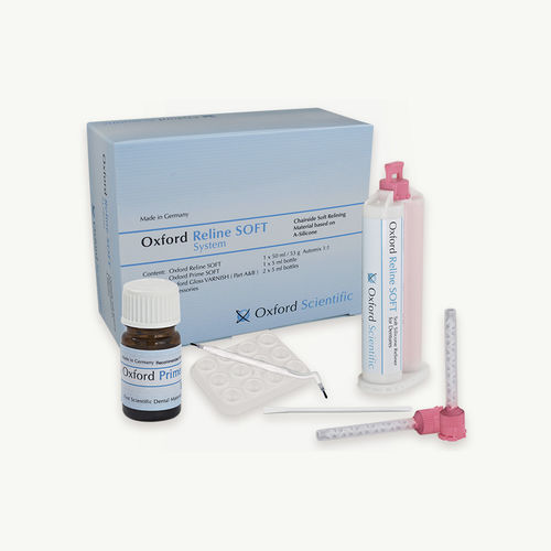 硅胶牙科材料 - RELINE SOFT - First Scientific Dental Materials GmbH - 丙烯塑料 / 牙齿修复