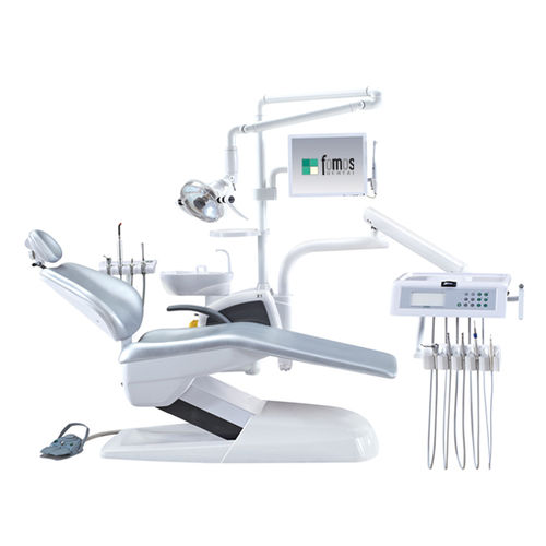 带电动椅牙科治疗设备 - FODE-X1 - Fomos Medical Instrument ltd. - 带监护仪 / 带器械架 / 带照明