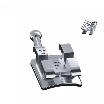 金属下颌正畸托架 - M32-24 - Hangzhou DTC Medical Apparatus - 双 / 小型 / 长方形