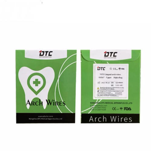 长方形矫正线材 - Hangzhou DTC Medical Apparatus - 圆形 / 钛 / NiTi