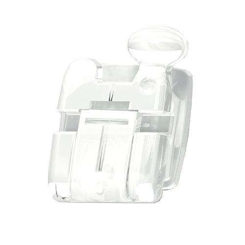 自锁托槽下颌正畸托架 - CSL21-24 - Hangzhou DTC Medical Apparatus - 陶瓷 / 小型 / 长方形