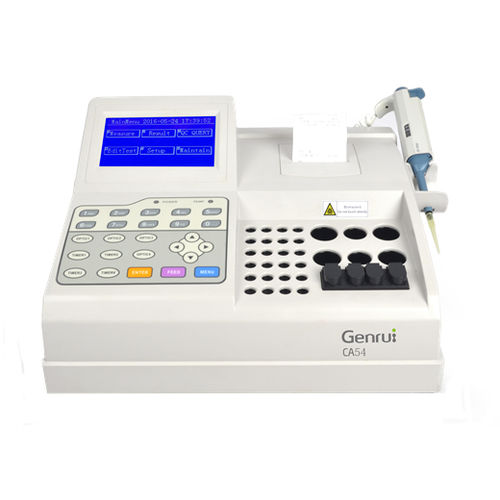 半自动凝固分析仪 - CA54 - Genrui Biotech Inc. - 4通道 / 光学 / PT