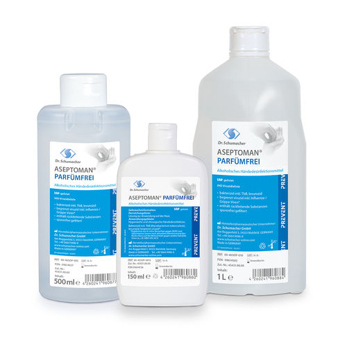 500毫升消毒洗手液 - ASEPTOMAN® - Dr. Schumacher GmbH - 1000mL / 150毫升
