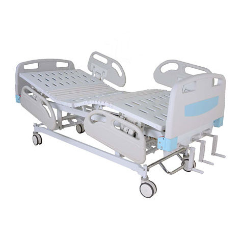 医院病床 - KJW-S303PZR - Guangdong Kareway Medical Technology - 手动 / 高度可调节 / 带轮子闭锁系统