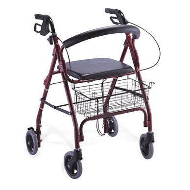 4轮助行车 - KJW-502L - Guangdong Kareway Medical Technology - 带篮子 / 带座椅 / 高度可调节