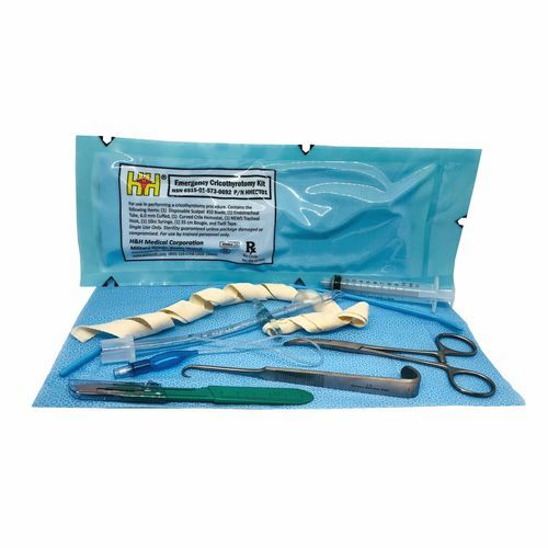 应急包 - HHECT01-05 - H&H Medical - 环甲膜切开术 / 无菌 / 一次性