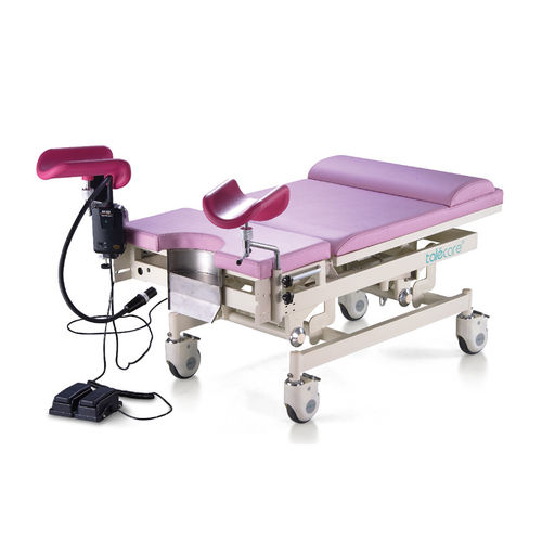 妇科检查床 - GB1 - Shenzhen Talecare Technologies Co., Ltd. - 电动 / 可调高度 / 带滑轮
