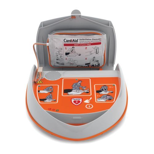 自动体外除颤器 - CardiAid - Skanray Technologies - 公共空间 / 蓝牙 / 带ECG监护仪