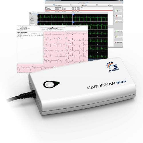 静息心电图仪 - CardiSKAN mini - Skanray Technologies - 12通道 / 个人电脑 / 带打印机
