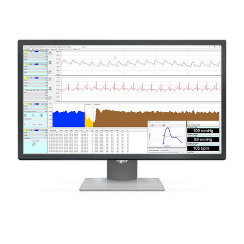 脑电图用软件 - IOX2 - emka TECHNOLOGIES - EMG / 带心电图 / 用于动物研究