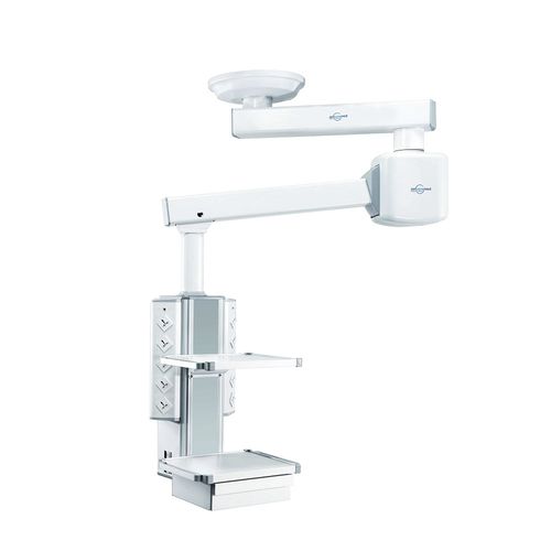 机动医用吊塔 - PWM 200 - AMCAREMED TECHNOLOGY - 吊顶 / 用于手术室 / 铰接式