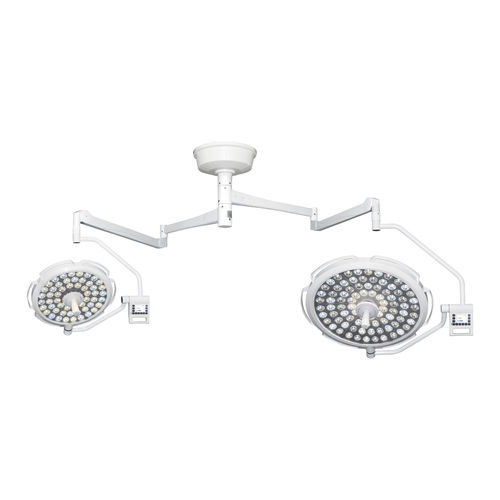 吊顶无影灯 - AM-G700/500LED - AMCAREMED TECHNOLOGY - LED / 2臂式 / 220 V/50 Hz