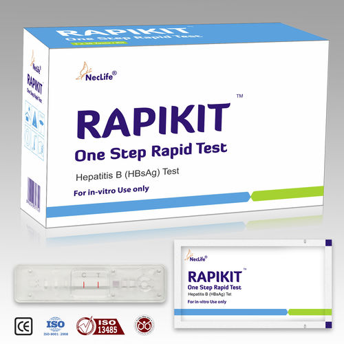 乙型肝炎快速诊断检测 - Hepatitis B Rapid Test - Nectar Lifesciences - 血清 / 等离子