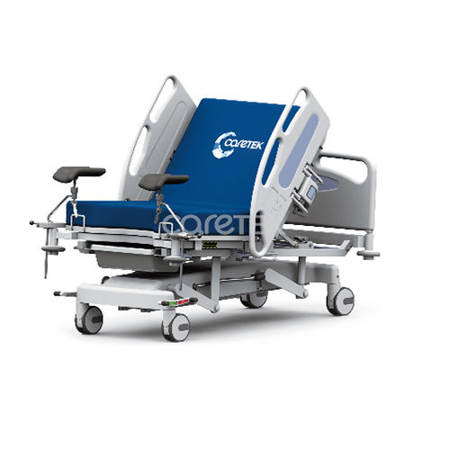 产床 - GB310 - Caretek Medical - 手动 / 高度可调节 / 带滑轮
