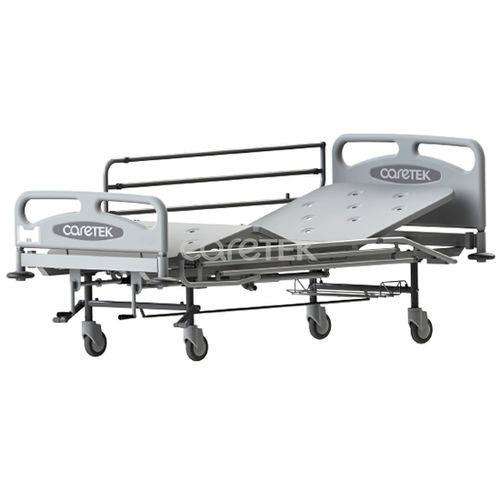 医用病床 - B400-88 - Caretek Medical - 手动 / 高度固定 / 带滑轮