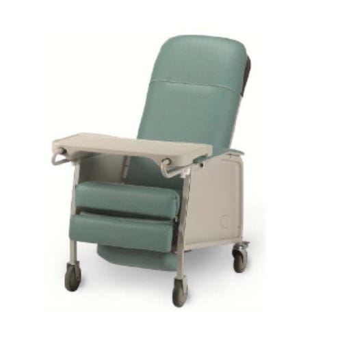 斜躺式休息椅 - IH6074A - Caretek Medical - 手动 / 带滑轮 / 带脚托