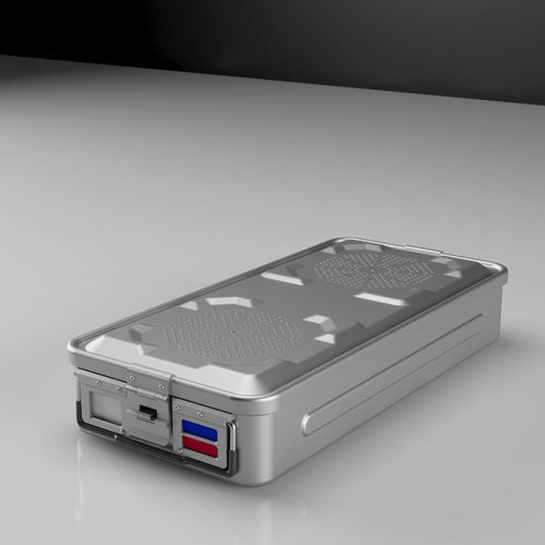 器械消毒盒 - SY.E series - Uzman Medical Equipments - 带孔 / 阳极氧化铝