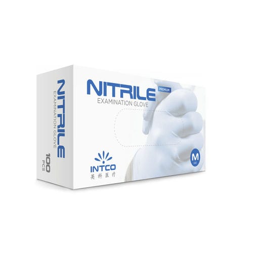腈类手套 - NG-141 - INTCO Medical - 医用 / 有粉 / 低变应原