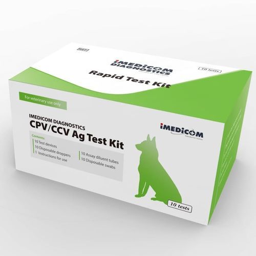 传染病快速诊断套装 - IMEDICOM - 用于犬类 / 抗原 / 冠状病毒