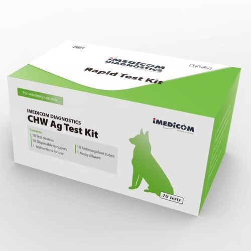 传染病快速诊断套装 - IMEDICOM - 用于犬类 / 抗原 / 恶丝虫