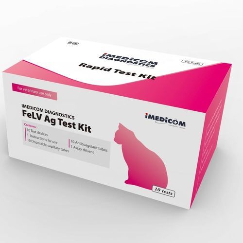 猫白血病快速诊断套装 - IMEDICOM - 用于猫科动物 / 抗原 / 猫白血病毒