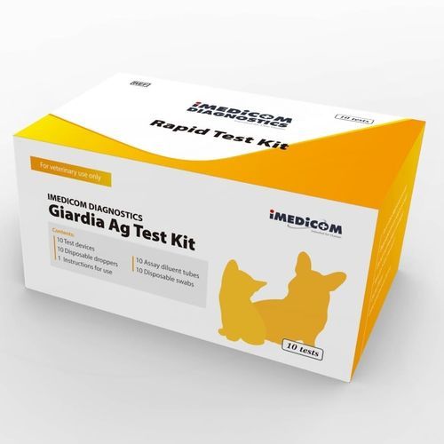 贾第虫病快速诊断套装 - IMEDICOM - 用于犬类 / 用于猫科动物 / 抗原