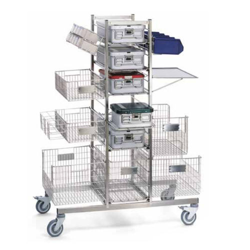 消毒推车 - 2 220 87 18 - PCM HABILCLASS - Medi.Caddie® - 医用 / 医院用 / 用于消毒材料