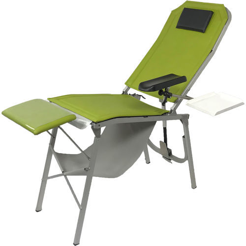 手动采血椅 - LONGCHAIR COMPACT - STRUB GMBH - 2分区式 / 特伦德伦伯卧位 / 折叠