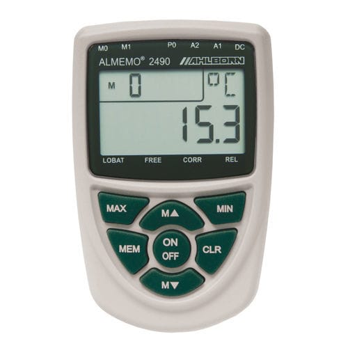 温度数据输入器 - ALMEMO® 2490A - Ahlborn - 实验室