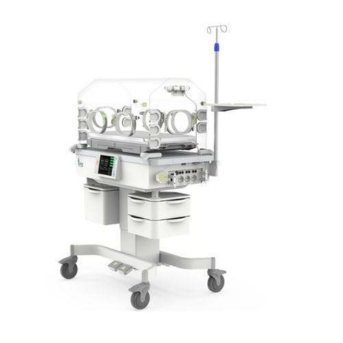 带滑轮保育箱 - EcoLa3000  - BNG MEDICAL INSTRUMENTS - 可调高度 / 特伦德伦伯卧位 / 带触摸屏