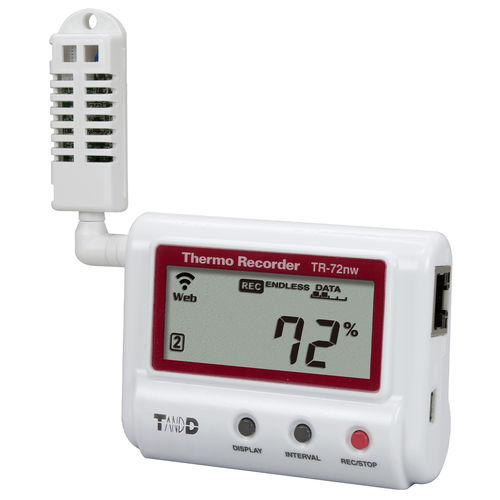 温度数据输入器 - TR-72nw - T&D Corporation - 湿度 / USB / 无线型