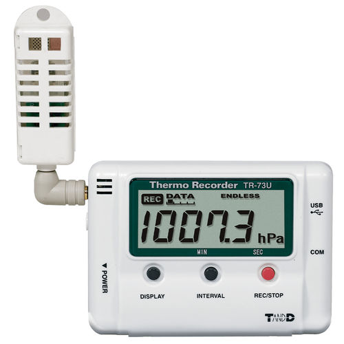 温度数据输入器 - TR-73U - T&D Corporation - 湿度 / 压力 / USB