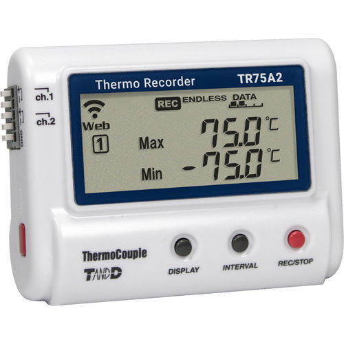 低温数据输入器 - TR75A2 - T&D Corporation - 实验室 / 用于药品 / 冷链
