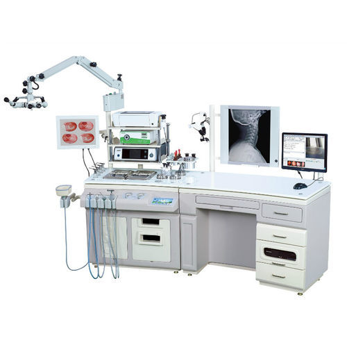 耳鼻喉工作站 - G65 - Hunan Fude Technology - 用于清洁 / 带椅子 / 带搁板