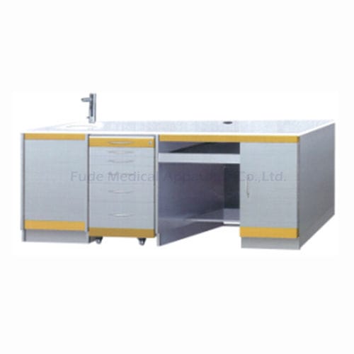 牙科设施柜子 - MA01 - Hunan Fude Technology - 带抽屉 / 带水槽 / 带门