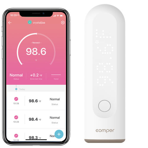 医用体温计 - Smart  - Comper Healthcare - 红外线 / 额头 / 探头