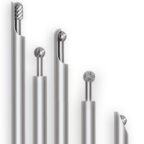 脊柱手术医用铣刀 - NLB-Z-A1 series - EMD - Endoscope Device Manufacturing and Sales - 神经外科 / 不锈钢 / 金刚石