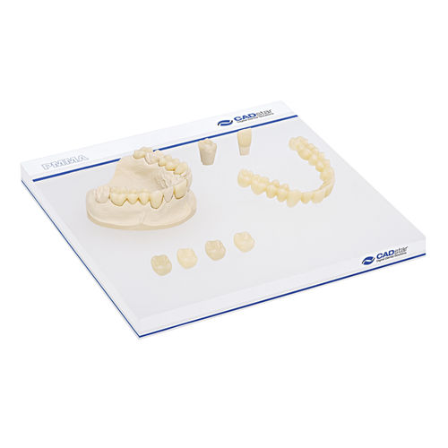 陶瓷牙科材料 - CADstar Ambarino - CADstar GmbH - 牙齿修复 / 用于牙嵌 / 用于牙冠