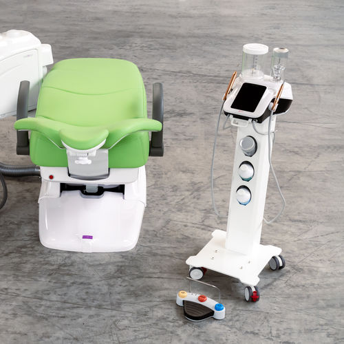 牙科疾病预防设备 / 带椅子 - HYGIENE DENTAL UNIT with PT-B on CART - SIMPLE&SMART - 带卫生系统 / 带器械架 / 带LED照明