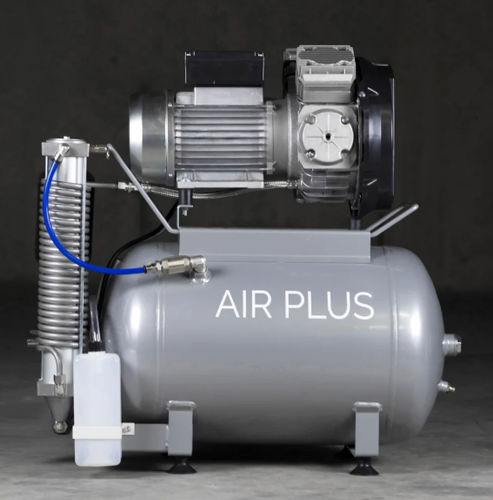 牙科诊所压缩机 - Air Plus Two dryer - SIMPLE&SMART - 用于牙科实验室 / 活塞 / 3 台式