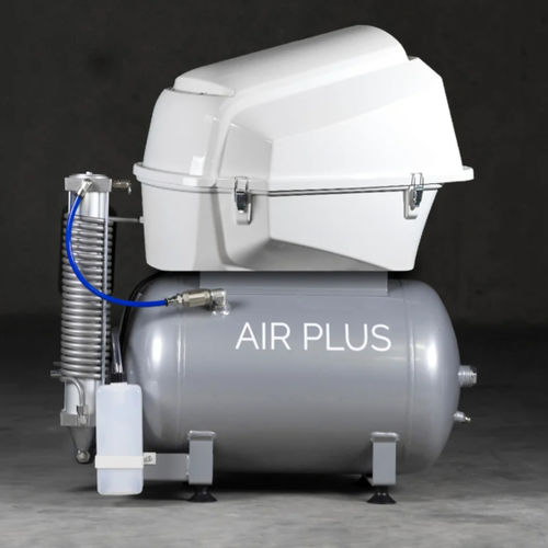 牙科诊所压缩机 - Air Plus One dryer + sound cover - SIMPLE&SMART - 用于牙科实验室 / 震荡活塞 / 2 台式