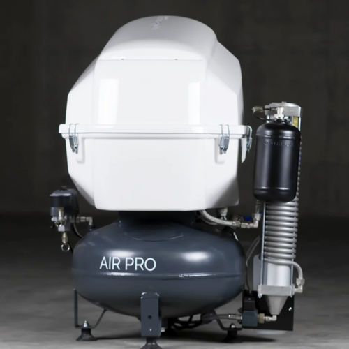 牙科压缩机 - Air Pro Three dryer + sound cover - SIMPLE&SMART - 用于牙科诊所 / 用于牙科实验室 / 活塞