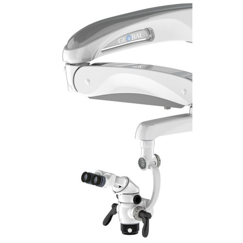 牙科手术显微镜 - A-Series™ - Global Surgical Corporation America - 带滑轮 / 吊顶
